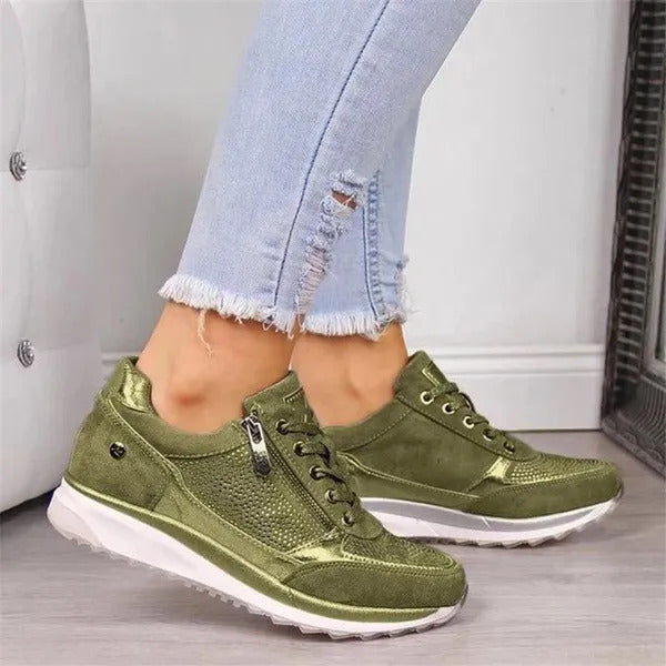 Gabri | Zip-Up Orthopedic Casual Sneakers