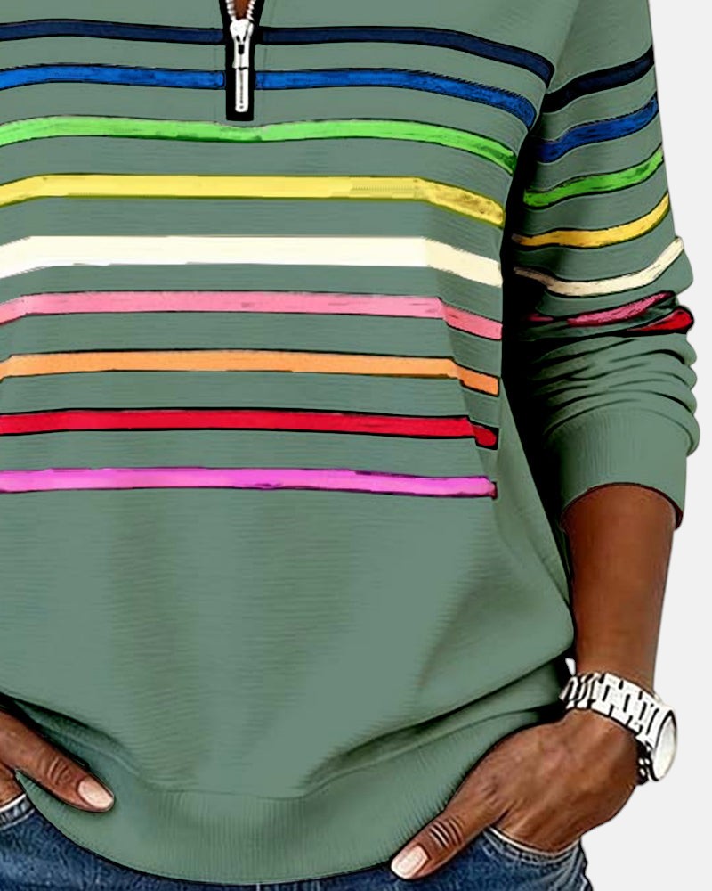 Irene | Comfort Striped Sweater