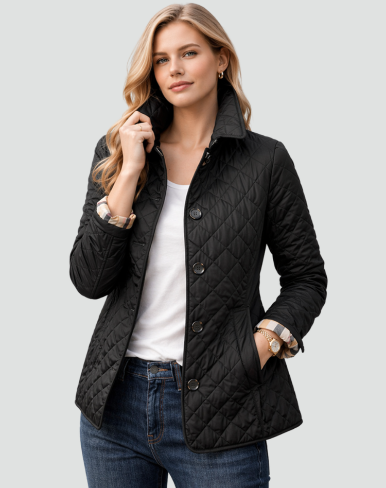 Florence | Jacket Matelassée Boutonnée