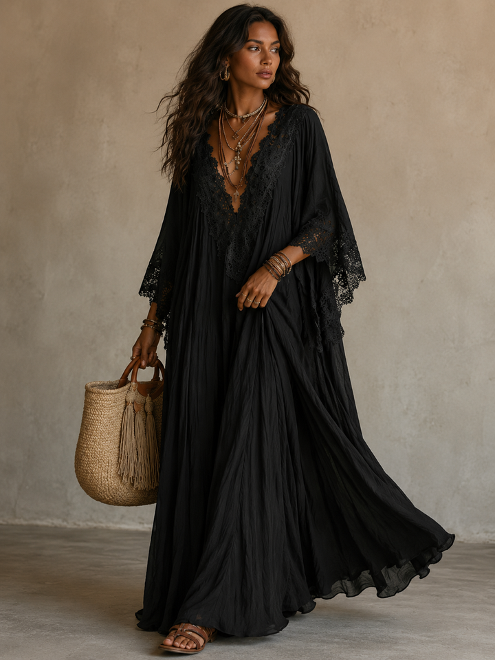 Liora | Bohemian Lace Dress