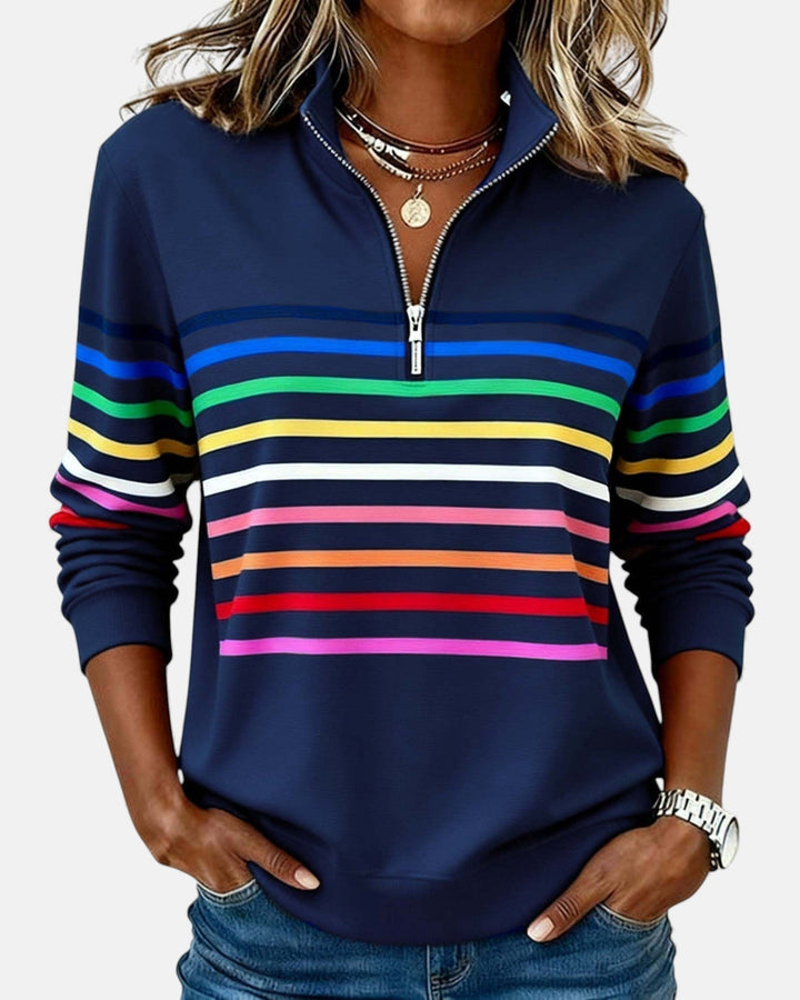 Irene | Comfort Striped Sweater