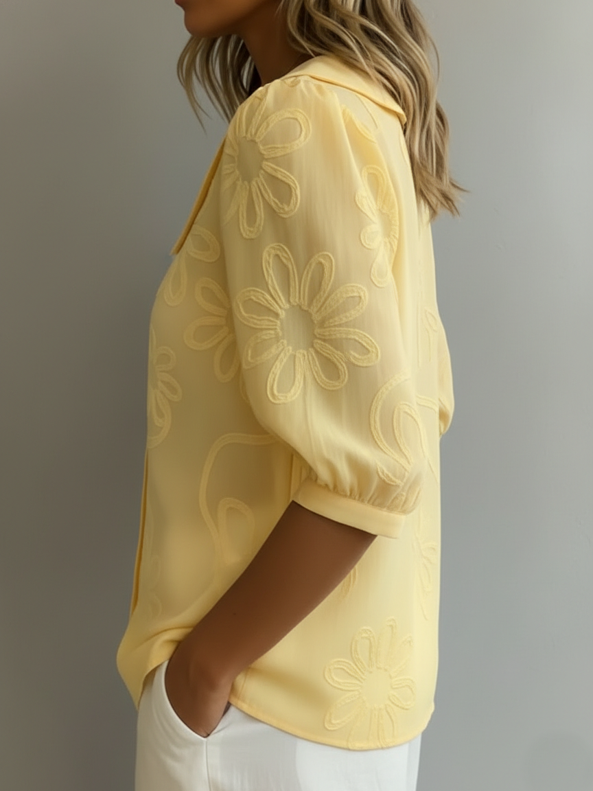 Katya | Breezy Floral Top