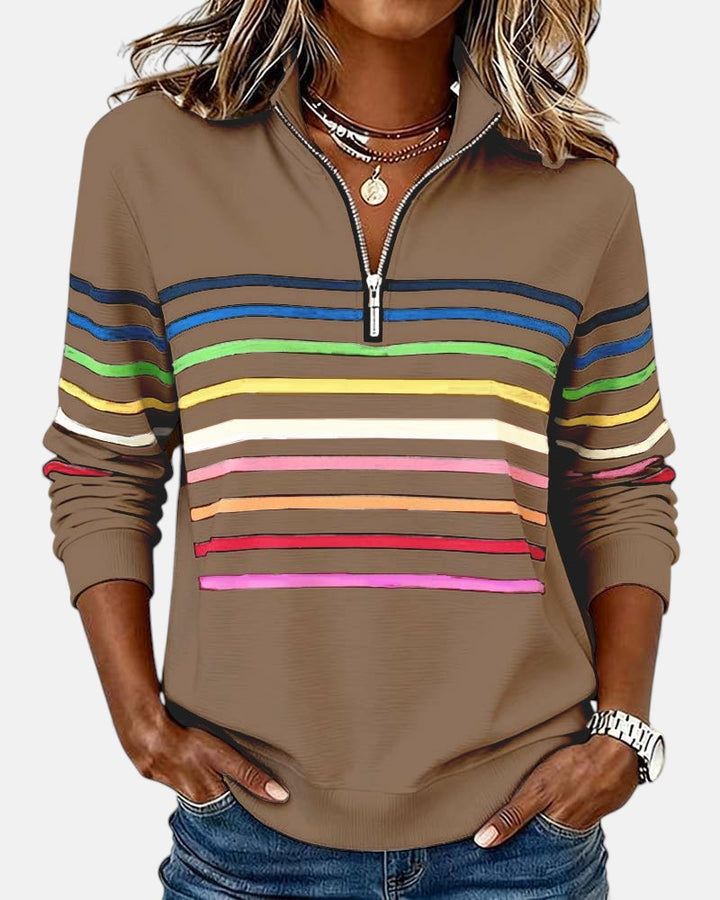 Irene | Comfort Striped Sweater