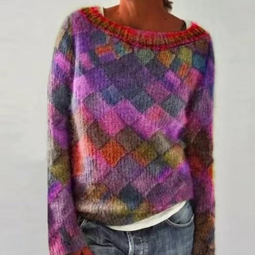 Charlotte | Retro Knitted Sweater