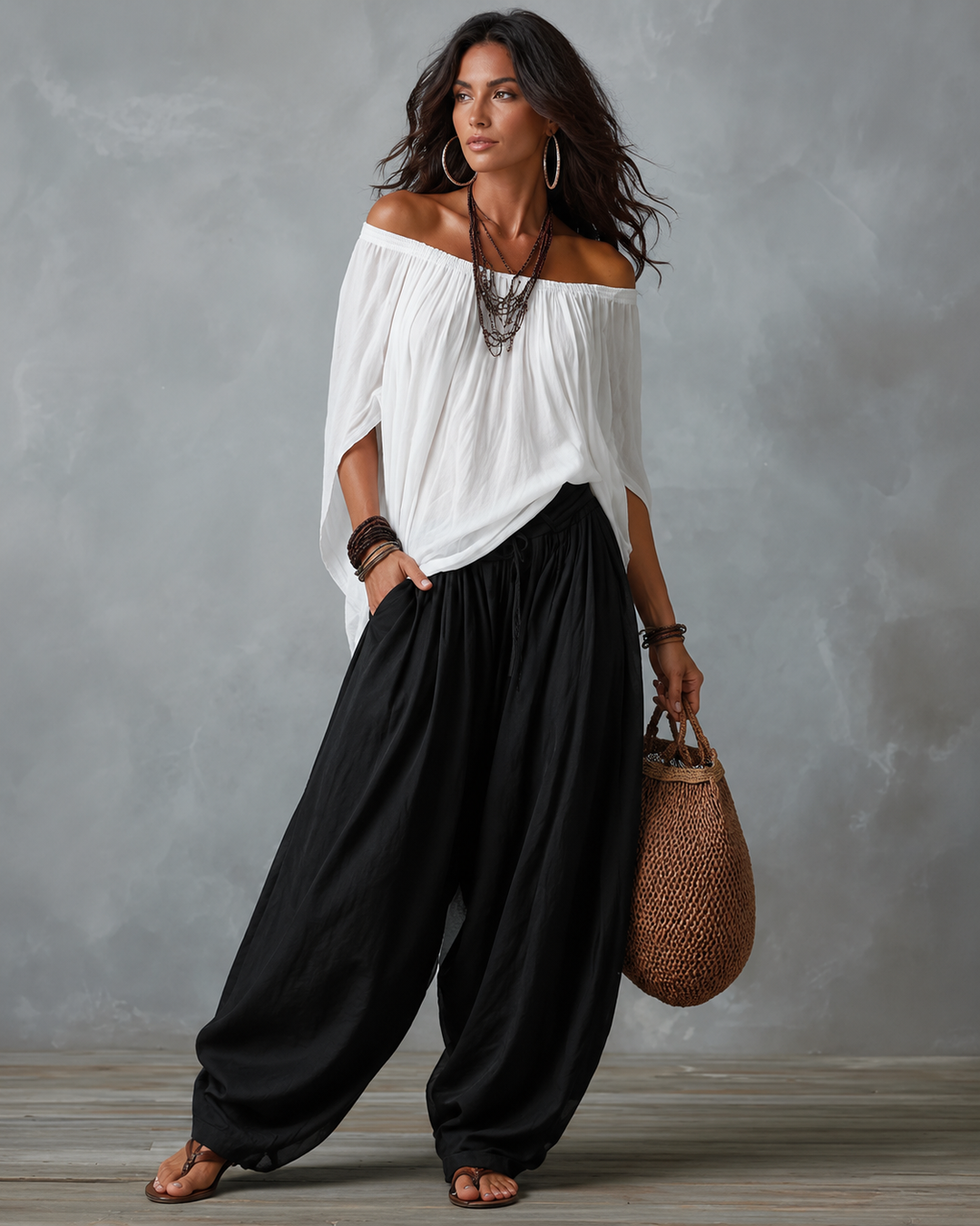 Ingrid | Casual Wide-Leg Two-Piece Set