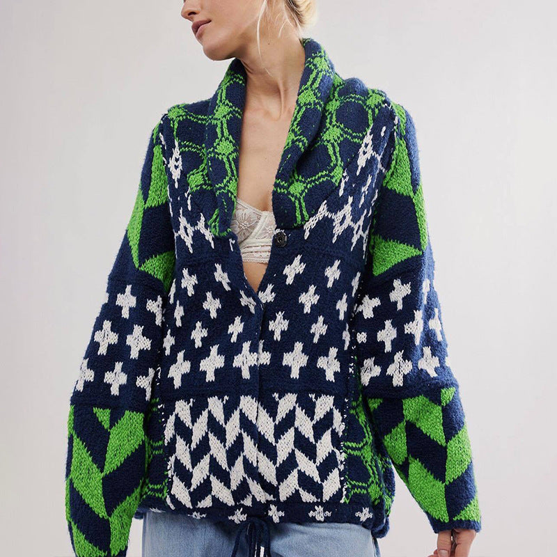 PORTIA | Vintage Oversized Cardigan