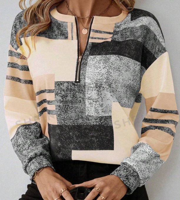 STACEY | Half | Zip Sweater