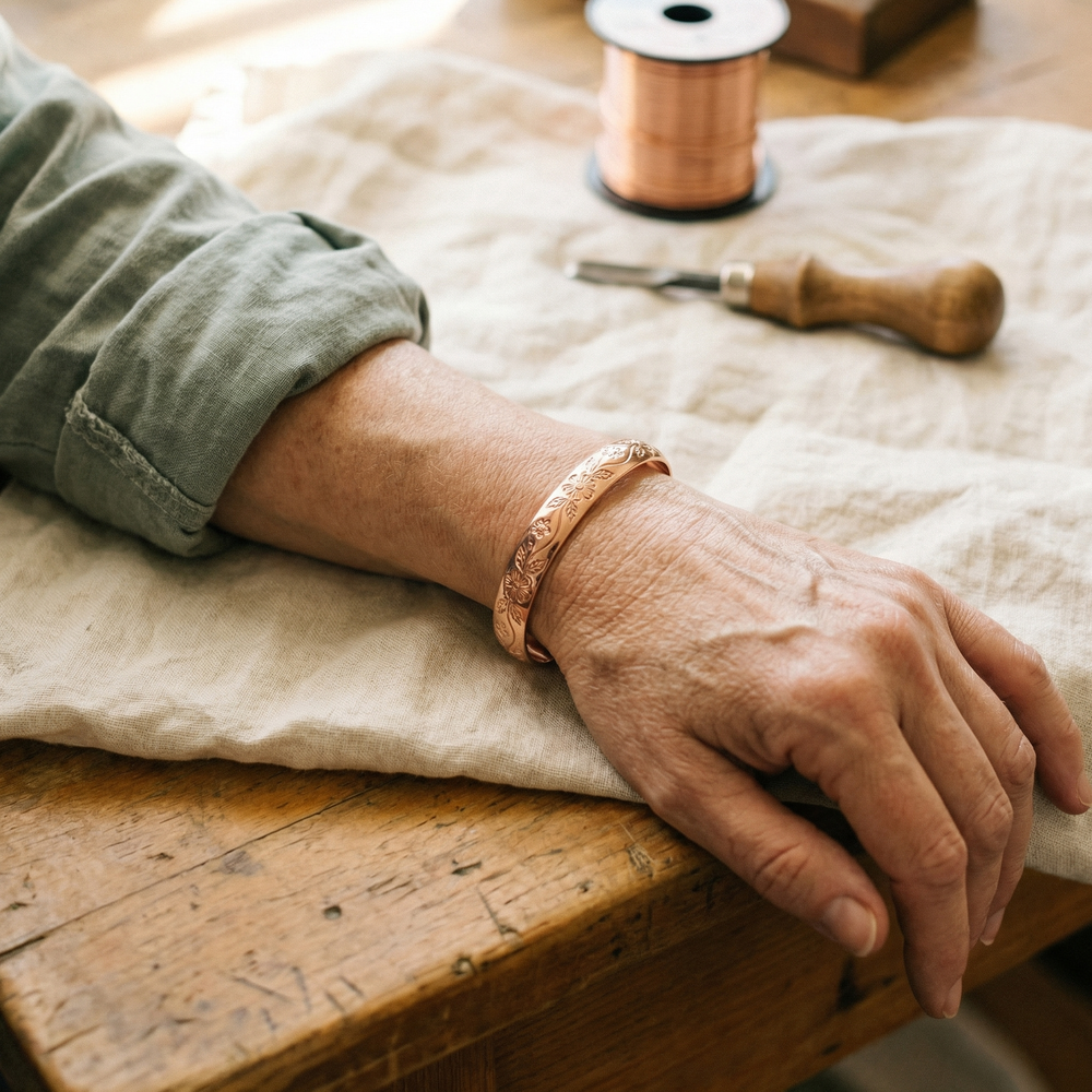 Bloom | Copper Bracelet