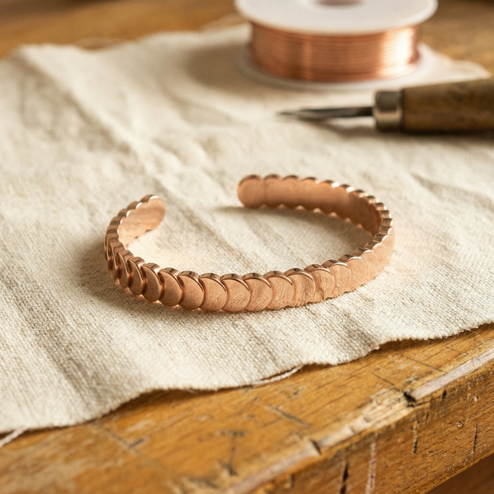 Tide | Copper Bracelet
