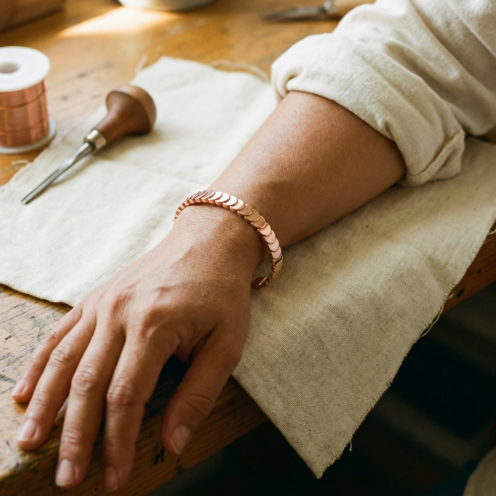 Tide | Copper Bracelet
