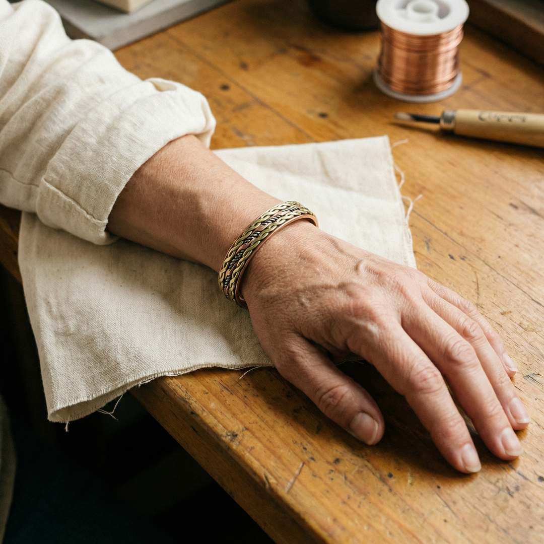 Weave | Copper Bracelet