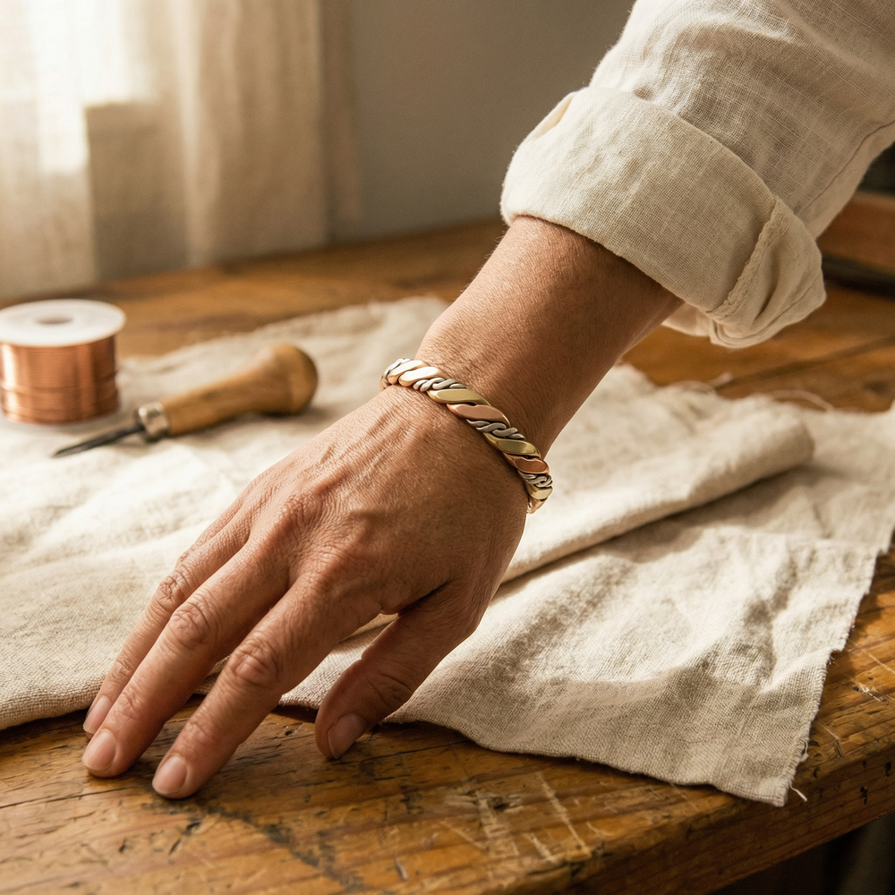 Stone | Copper Bracelet