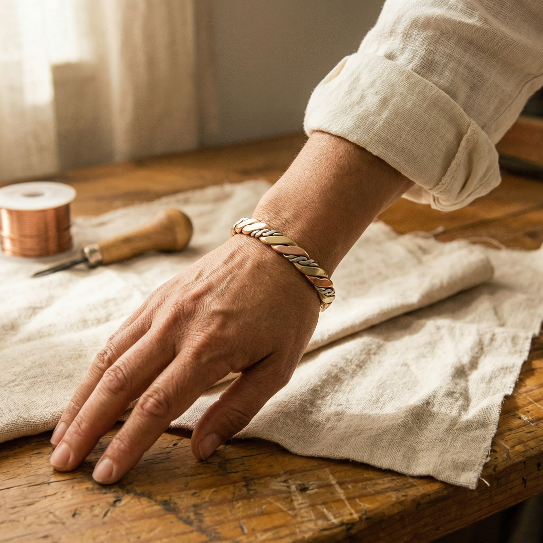 Stone | Copper Bracelet