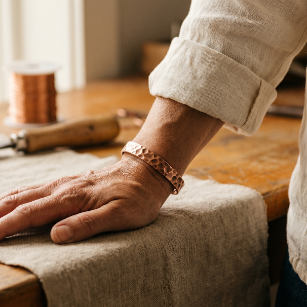 Furrow | Copper Bracelet
