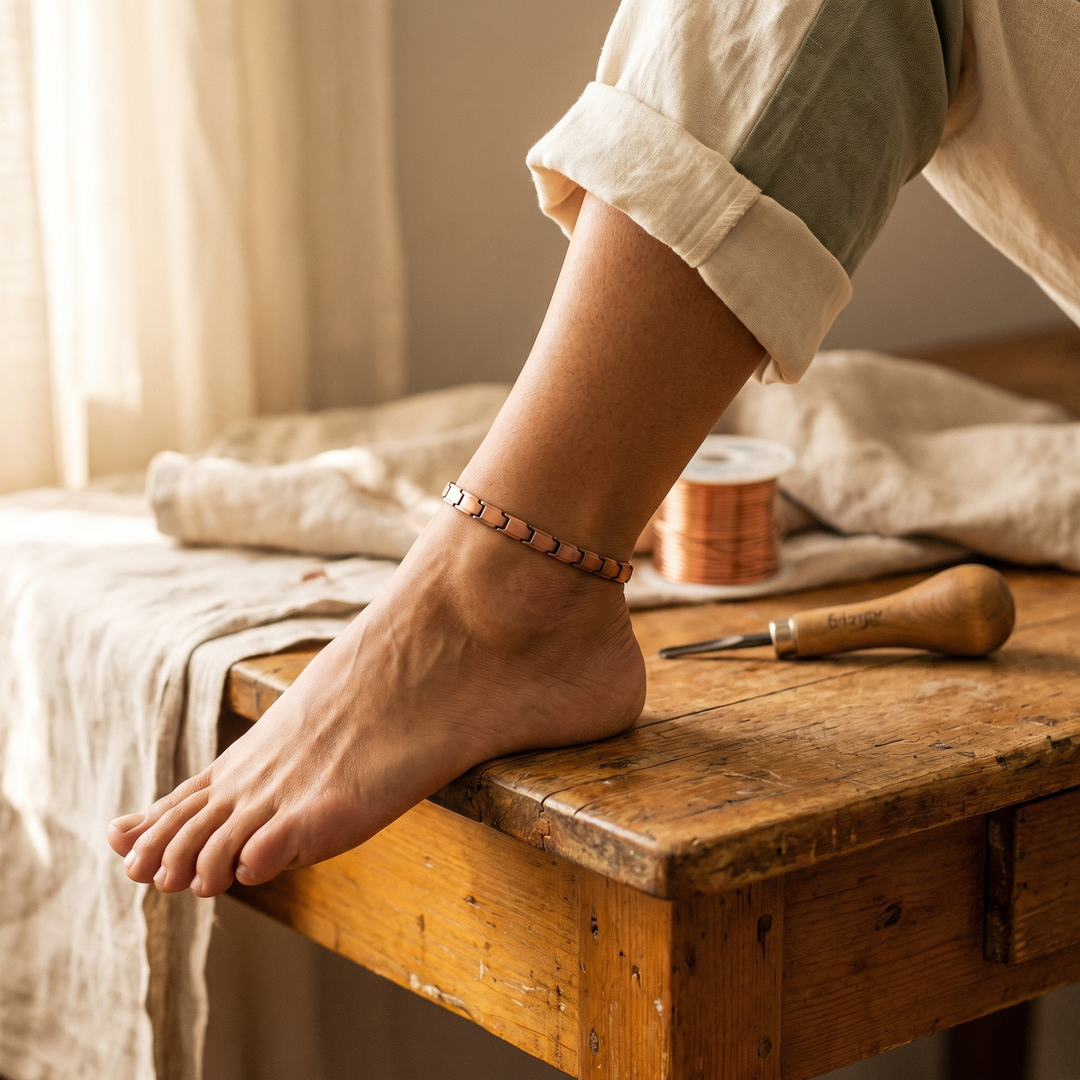 Shore | Copper Anklet