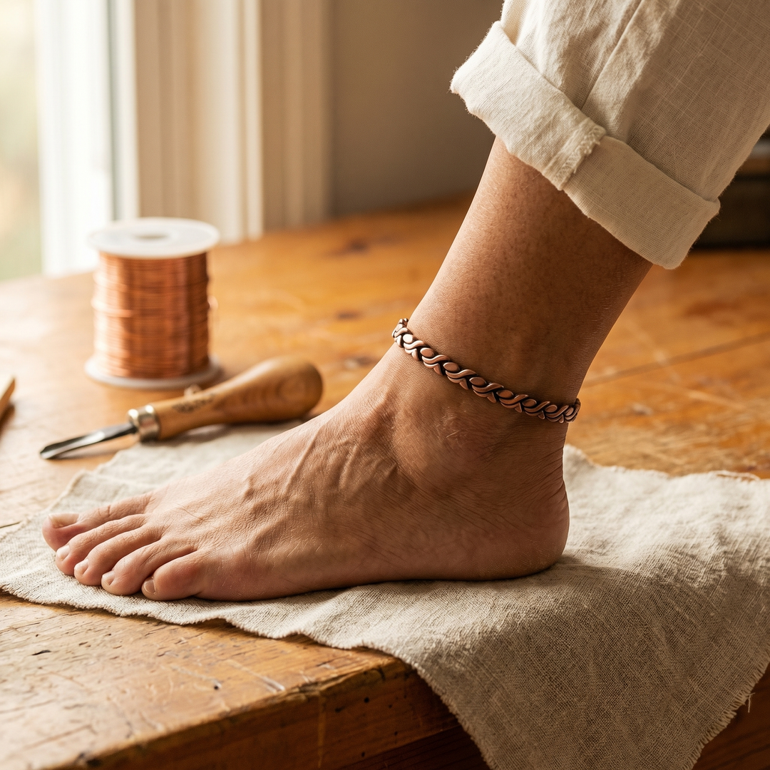 Dune | Copper Anklet