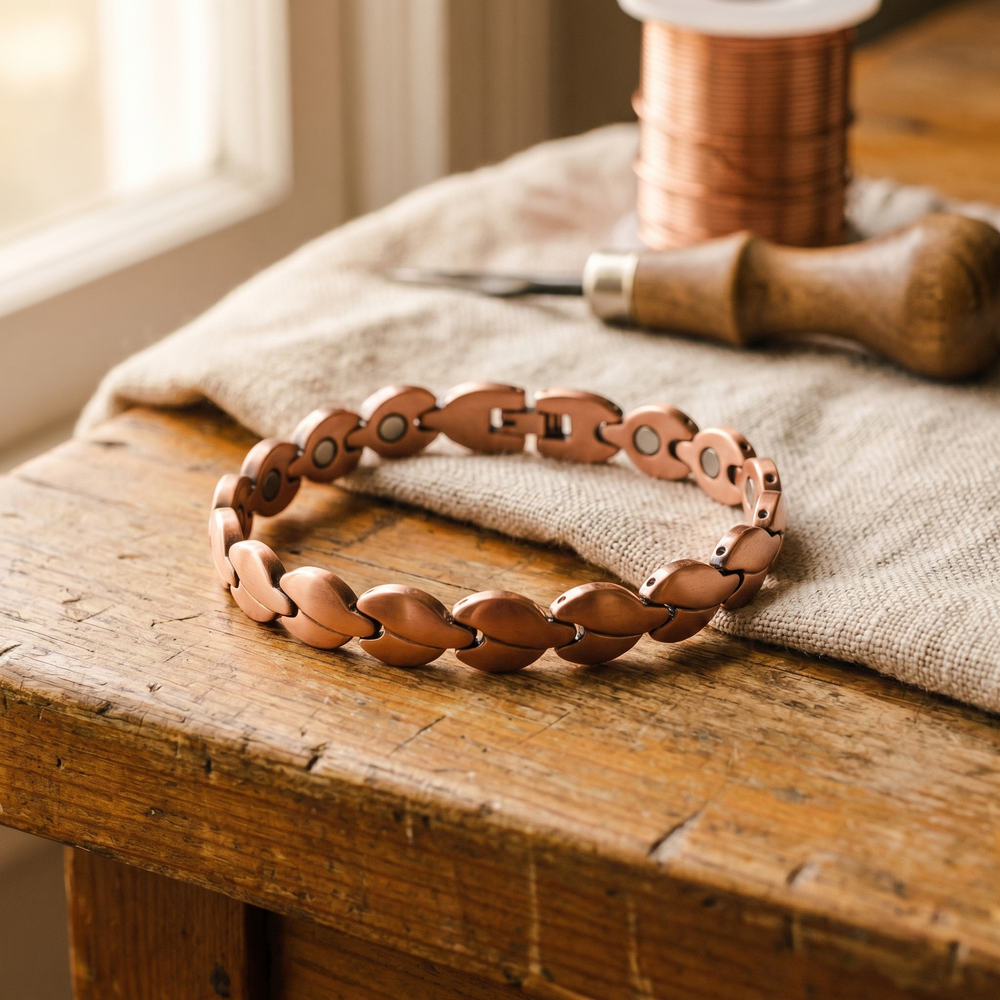 Marsh | Copper Anklet