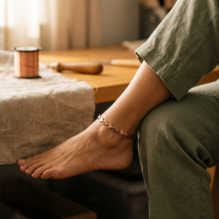 Marsh | Copper Anklet