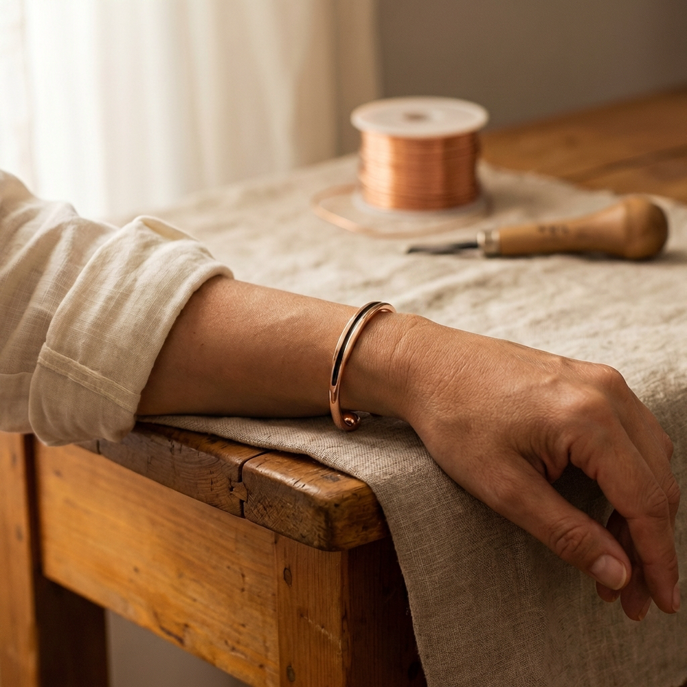 Vein | Copper Bracelet