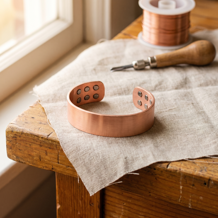 Anvil | Copper Bracelet