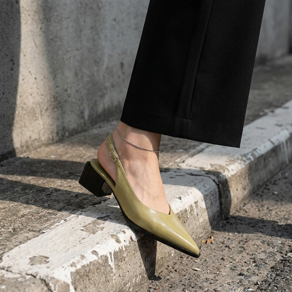 Emma – Orthopedic Sling-Back Heel Heels