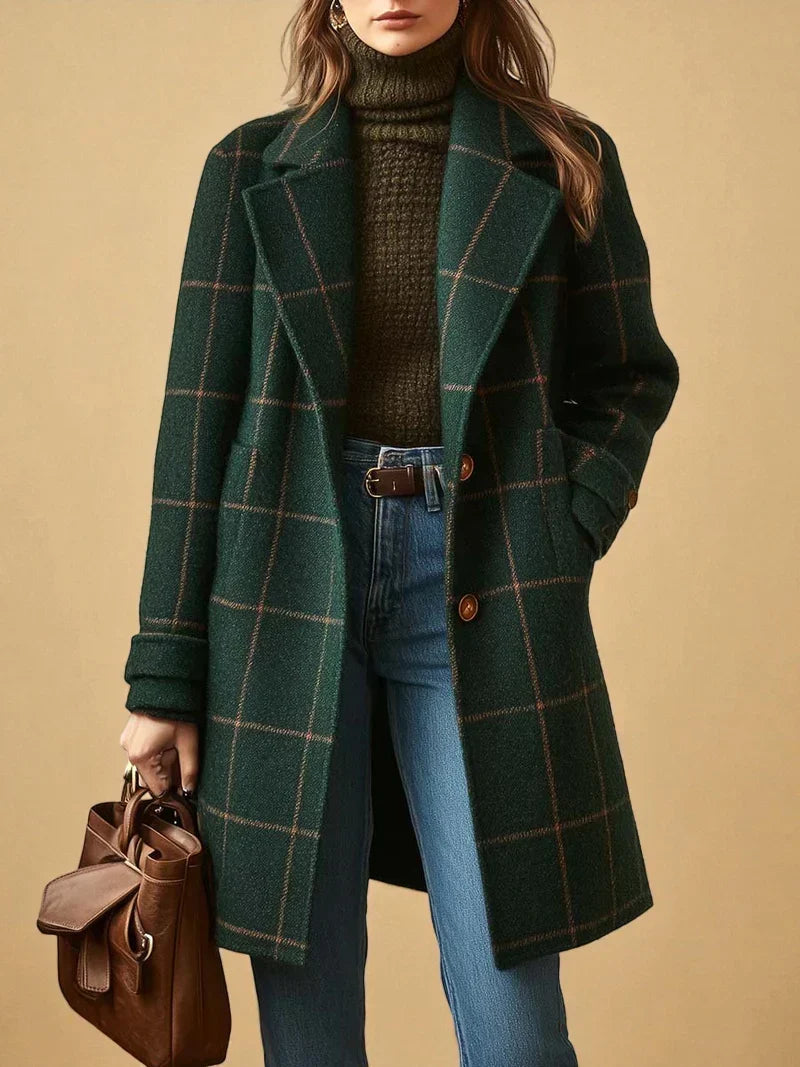 Louise | Checkered Coat