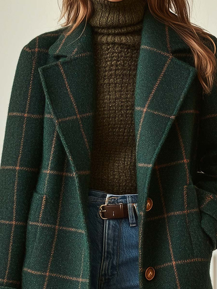 Louise | Checkered Coat