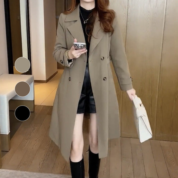 Kolette | Stylish Warm Trench Coat