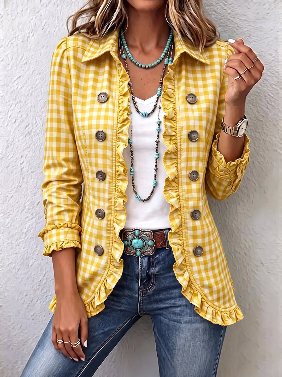 Julie | Ruffle Jacket