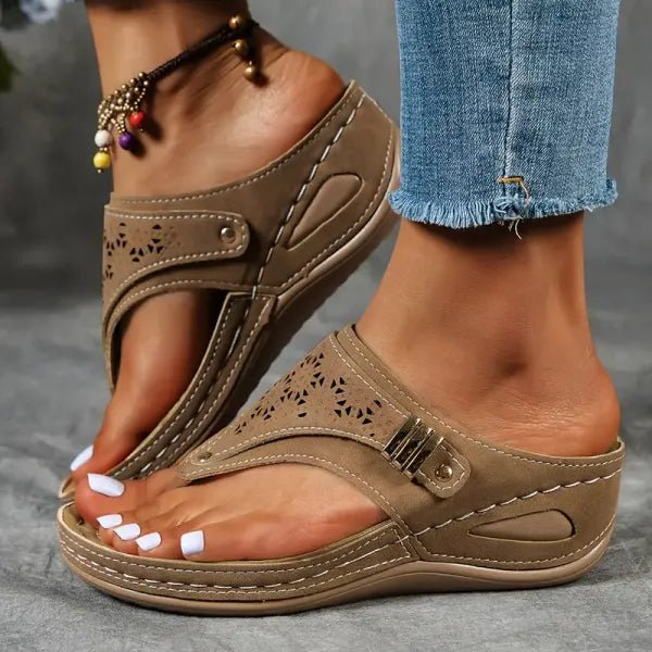 Lillian | Luxe Cushioned Sandals
