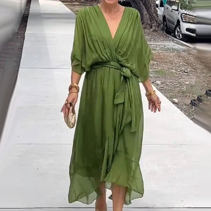Shelly | Elegant V-neck Dress