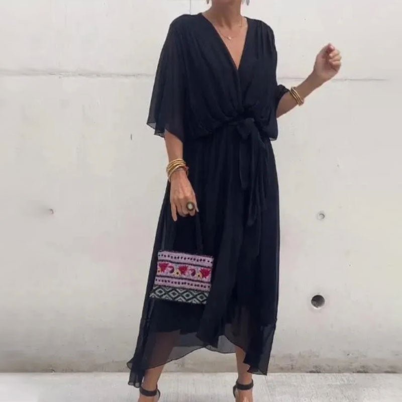 Shelly | Elegant V-neck Dress
