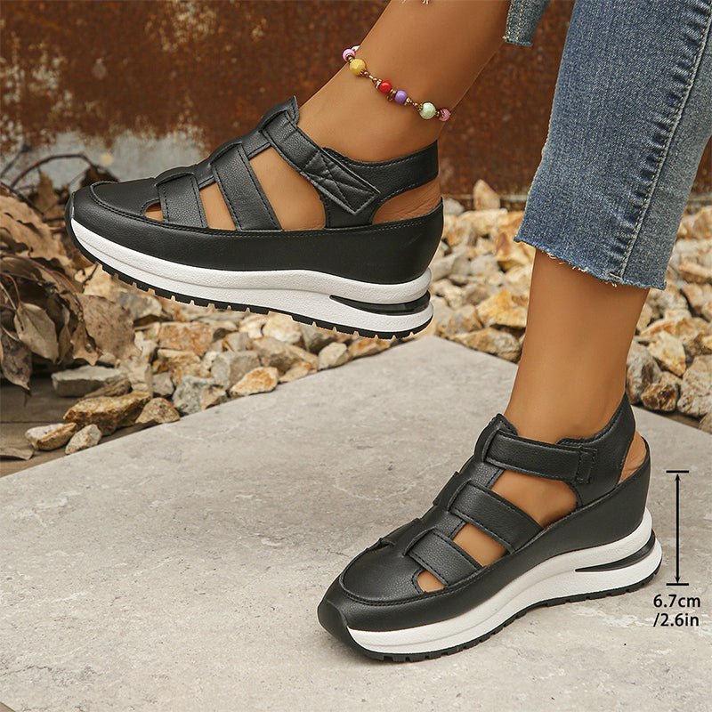 Isadora | Closed-Toe Casual Sneaker Sandals