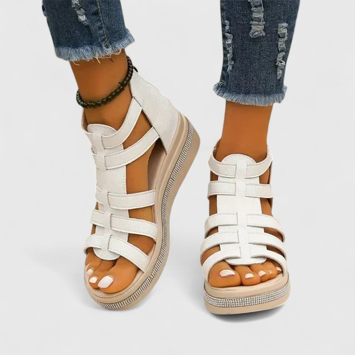 Vera | Wedge Elevated Platform Sandals