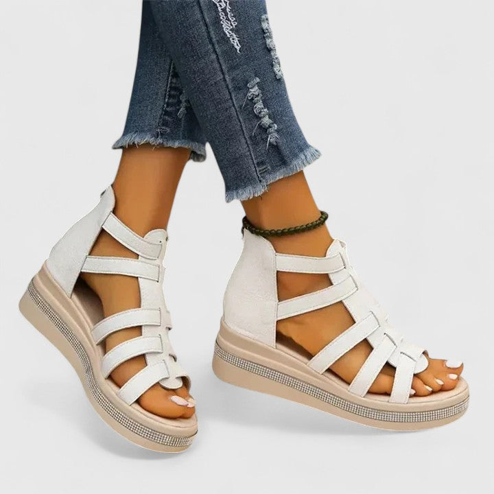 Vera | Wedge Elevated Platform Sandals