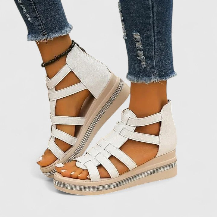 Vera | Wedge Elevated Platform Sandals