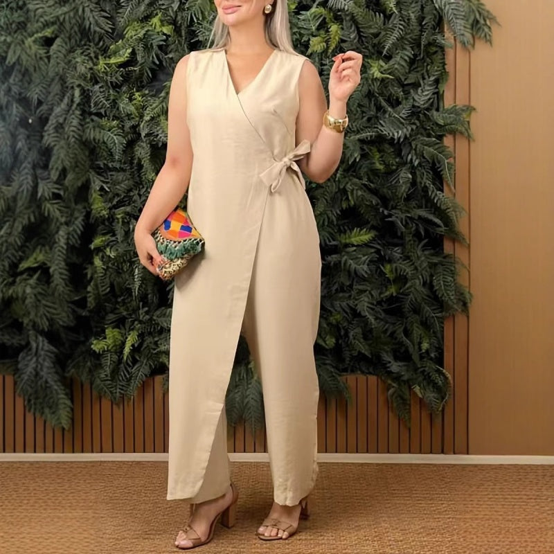 Malena | Chic Tied Jumpsuit